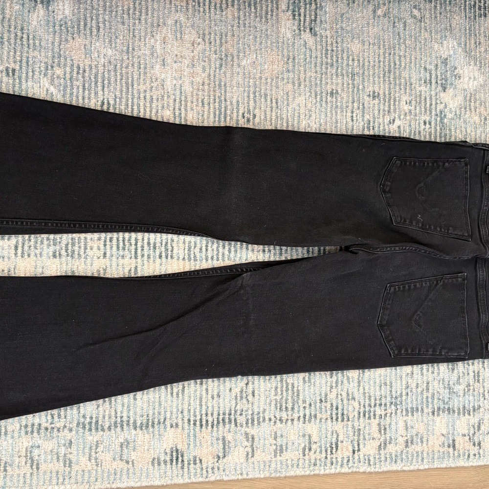 Hudson Jeans Women's Classic Black Cropped Jeans